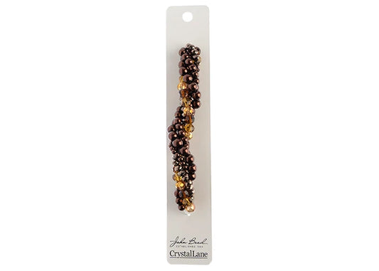 Crystal Lane Diy Twisted Bead Strands Plumeria