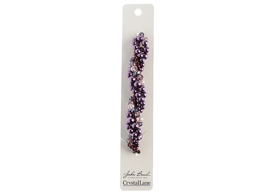 Crystal Lane Diy Twisted Bead Strands Wisteria