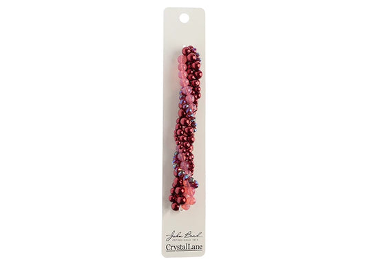 Crystal Lane Diy Twisted Bead Strands Hellebores