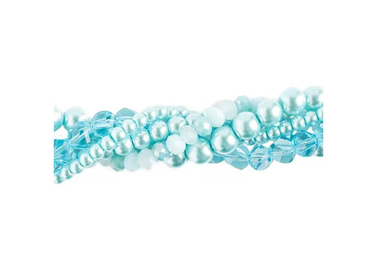 Crystal Lane Diy Twisted Bead Strands Bell Flower