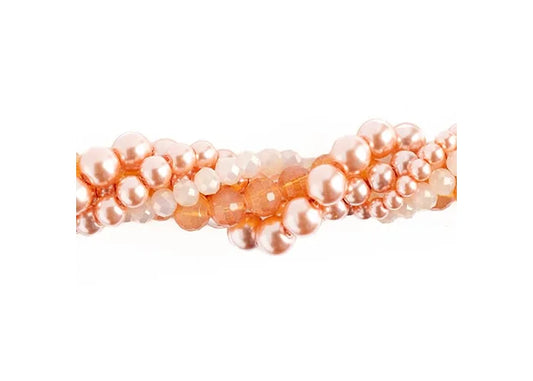 Crystal Lane Diy Twisted Bead Strands Pincushion Protea