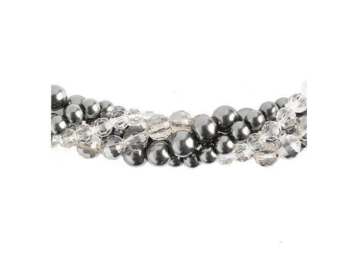CRYSTAL LANE DIY TWISTED BEAD STRANDS BLACK MAGIC HOLLYHOCK