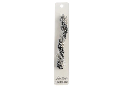CRYSTAL LANE DIY TWISTED BEAD STRANDS BLACK MAGIC HOLLYHOCK