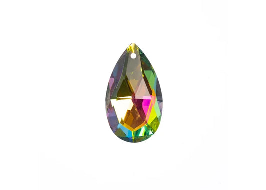 CRYSTAL LANE DIY FACETED TEARDROP 22X38MM MULTI COLOR