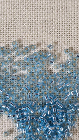 Silverlined Aqua Delica 11/0 DB-44 - Turtle Island Beads And Silver