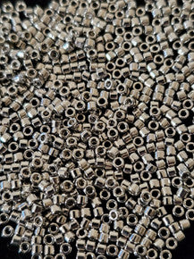 Palladium Plated Delica 11/0 DB-38 - Turtle Island Beads And Silver